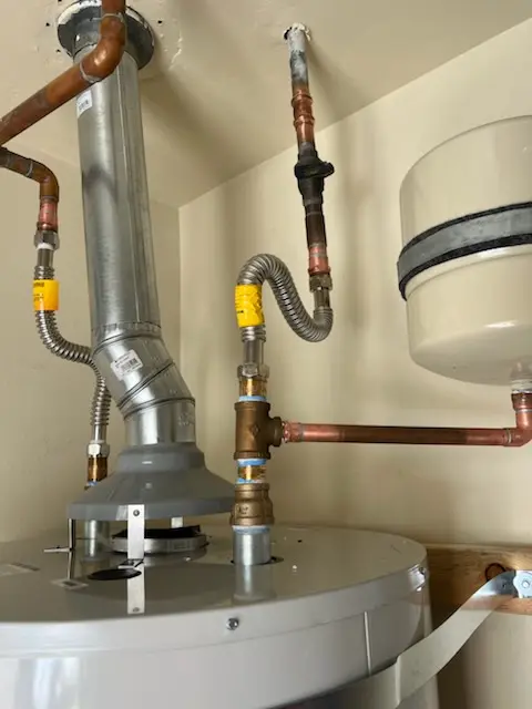 Water heater installation and plumbing repair in Beaver Springs
